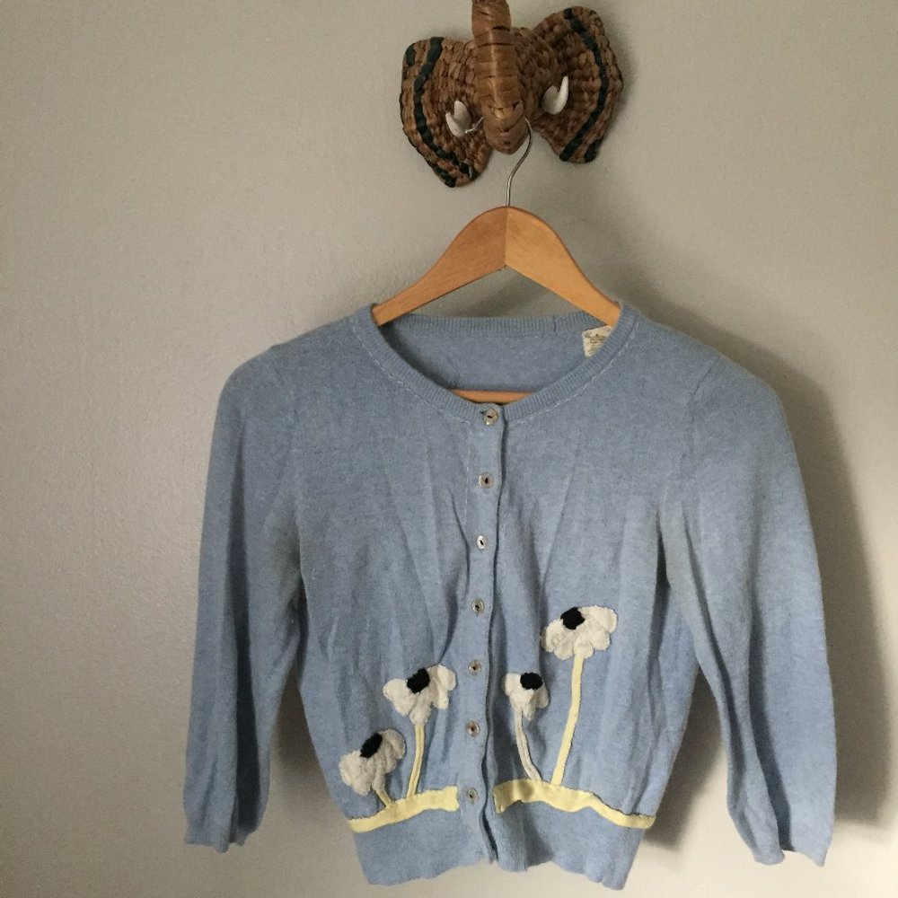 Anthropologie Rabbit Hair Cardigan
